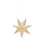 Jólastjarna upphengd Ø45 cm E14 Solvalla gyllt
