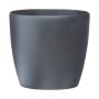 Blómapottur Brussels Round Ø16cm dökkgrár