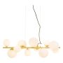 Hangandi ljós 11xG9 Molekyl Aneta 85cm