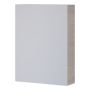 Speglaskápur grár viður 50x65 Svanholm