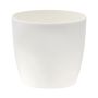 Blómapottur Brussels Round Ø24cm hvítur
