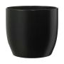 Blómapottur Basel Fashion Ø10cm matt svartur