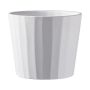 Blómapottur Umea Ø9cm matt hvítur
