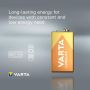 Rafhlöður 9V Varta Longlife Alkaline 2stk