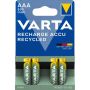 Rafhlaða AAAA Varta Eco hleðslurafhlaða 800mAh 4stk