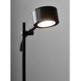 Borðlampi LED Clyde svartur 40,7 cm
