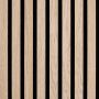 Hljóðdempandi plata Ljós eik ómeðhöndluð 2400X600X20MM