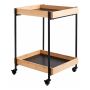 Hjólavagn með hillu 58,5x45x38cm