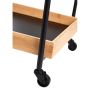 Hjólavagn með hillu 58,5x45x38cm