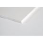 Plastplata PVC 750x1000x10 mm Rias Foamalux hvít