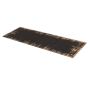 Dyramotta 150x50cm Miabella svört/beige