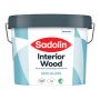 Viðar- & málmmálning hálfglans 40% 2,5L hvít Sadolin