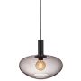 Hangandi ljós E27 Alton reykt gler Ø35 cm