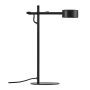 Borðlampi LED Clyde svartur 40,7 cm
