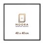 Myndarammi 40x40 cm Noora ál svartur