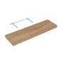 Hilla fljótandi 240x800x38 mm Regalux XL4 eik