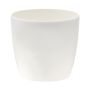Blómapottur Brussels Round Ø16cm hvítur