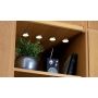 Skápaljós LED Lismore 0,7W 4 stk Ø6cm