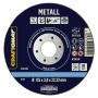 Skurðarskífa 125mm Craftomat málmur