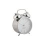 Vekjaraklukka Pearl Glow Ø8cm króm
