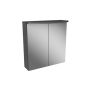 Speglaskápur LED Stella Camargue 60x70x15,5mm grár
