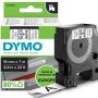 Límmiði fyrir DYMO D1 merkivél 19mm x 7m svartur/hvítur