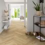 Vínylparket fiskibeina Beige Valley Oak Pergo 6 mm 0,794 m²
