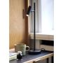 Borðlampi LED Omari svartur 40 cm