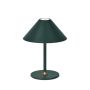 Borðlampi LED þráðlaus Hygge 3W IP54 19cm dökkgrænn