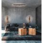 Loftljós 3 x LED Boyal rustic tré 101 cm