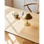 Borðlampi LED þráðlaus Hygge 3W IP54 19cm messing