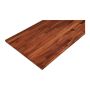 Borðplata 635x2500x40mm DLH A/B olíuborin acajou