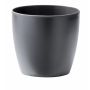 Útiblómapottur Brussels Round Ø24cm dökkgrár