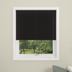 Gardína plíseruð 120x130 cm Debel London svört
