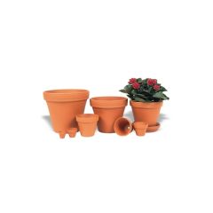 Blómapottur terracotta 16cm