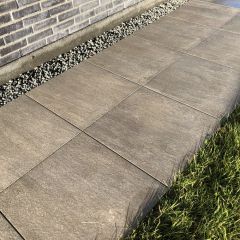 Flísar úti 60x60cm x 2cm Stone mud 0,72 m²