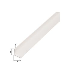Vinkill PVC 15x15x1,2 mm 2 m hvítur